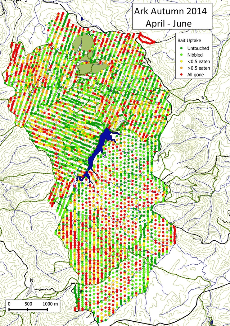 Autumn 2014 Bait Uptake